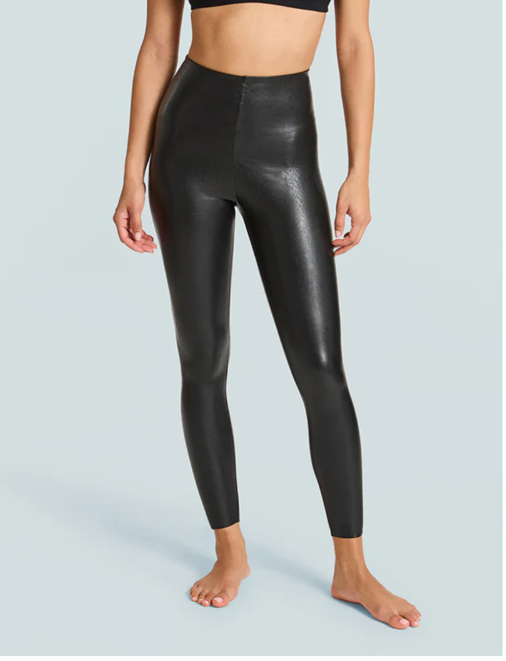 COMMMANDO NWT 7/8 Faux Leather Legging in Black // S